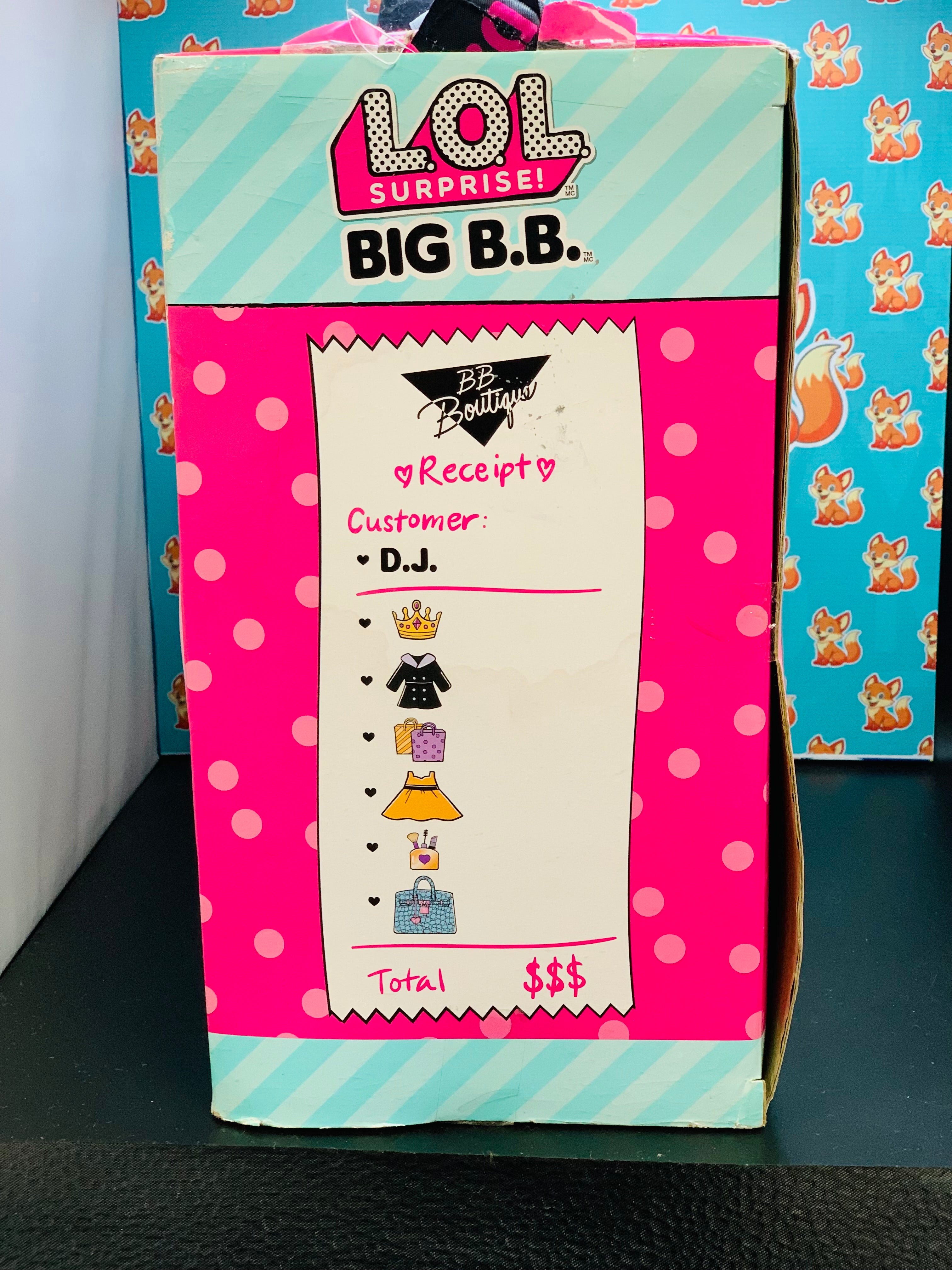 LOL Surprise Big B.B. DJ Doll – 11” Collectible Fashion Doll with Accessories