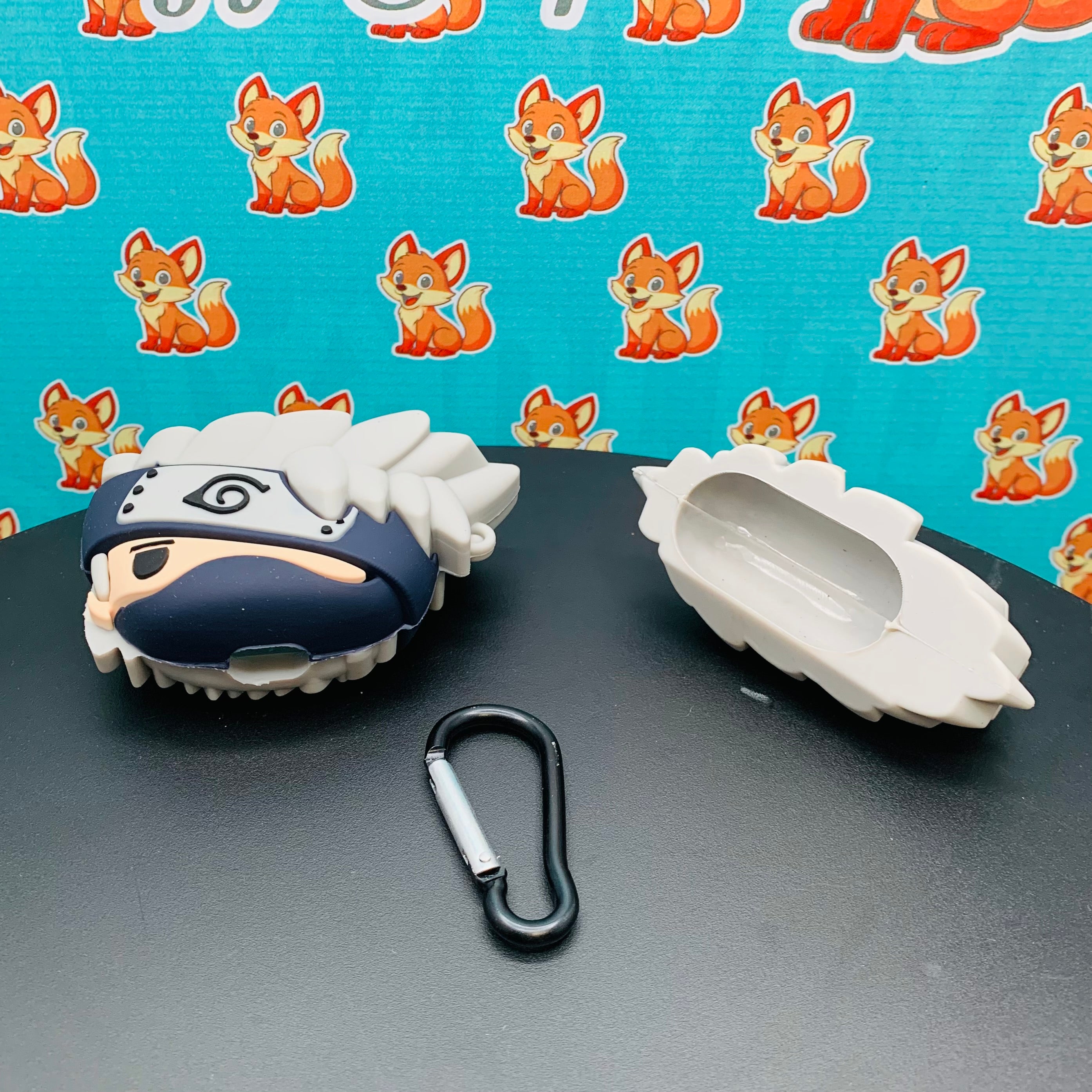 Anime Silicone Cover with Keychain