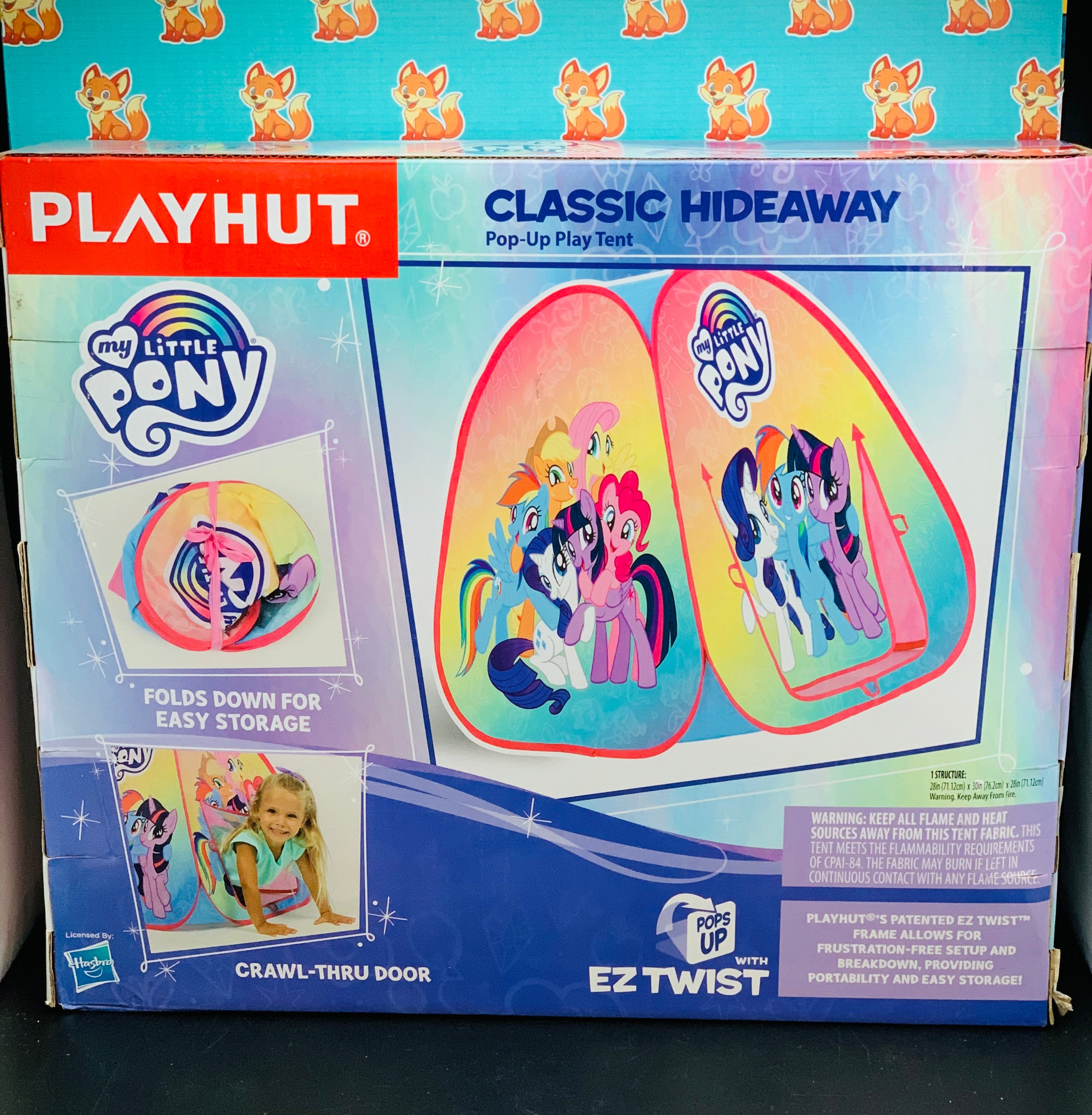My Little Pony Classic Hideaway Pop-Up Play Tent – Indoor Playhouse for Kids