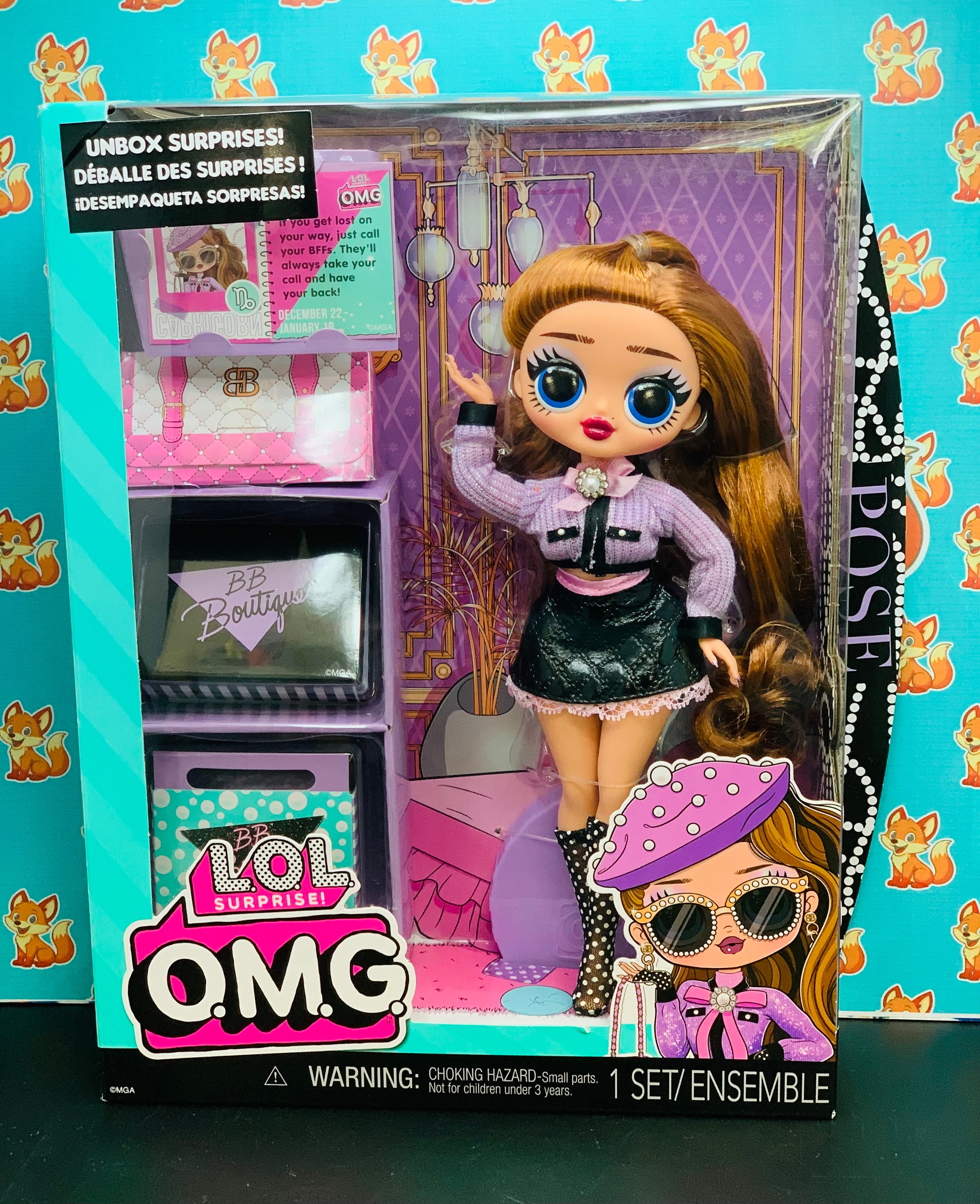 LOL Surprise OMG Pose Fashion Doll – Unbox Surprises, Outfit & Accessories