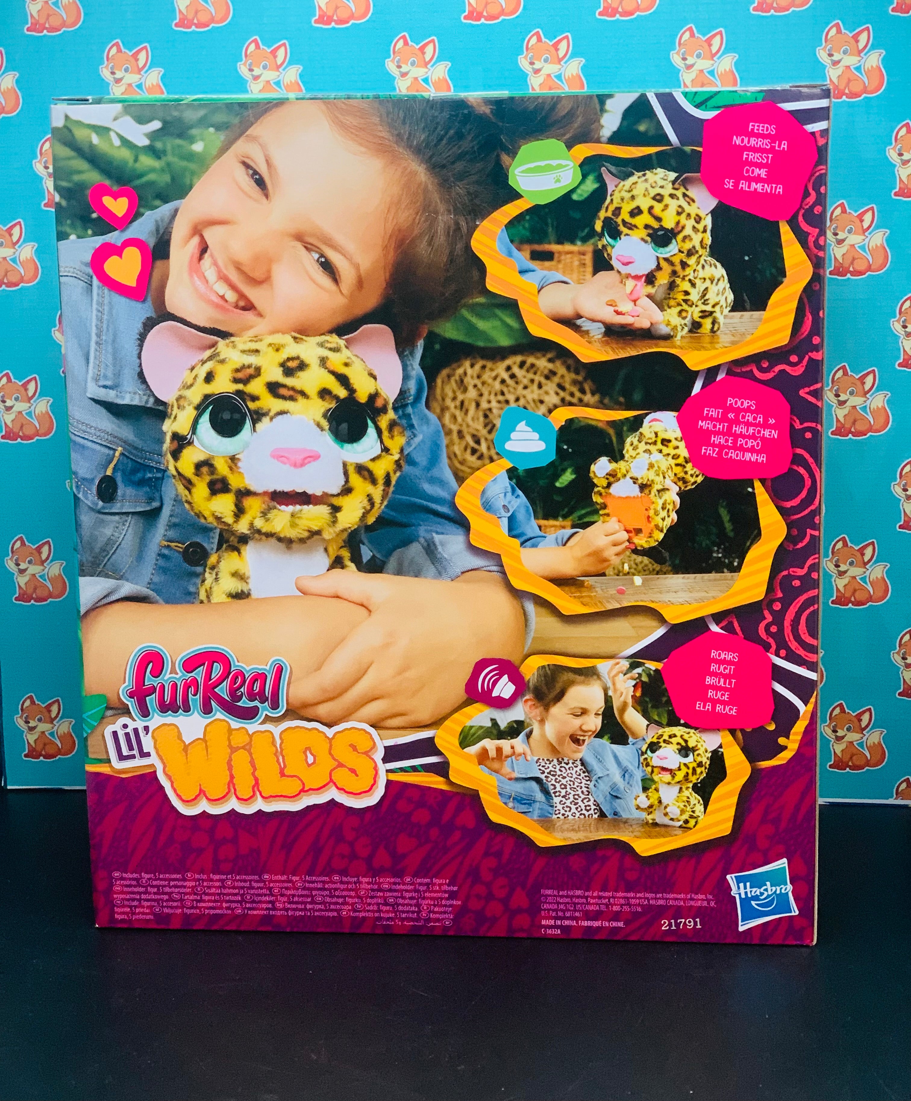 FurReal Lil’ Wilds Lolly the Leopard – Interactive Plush Pet with 35+ Sounds & Reactions