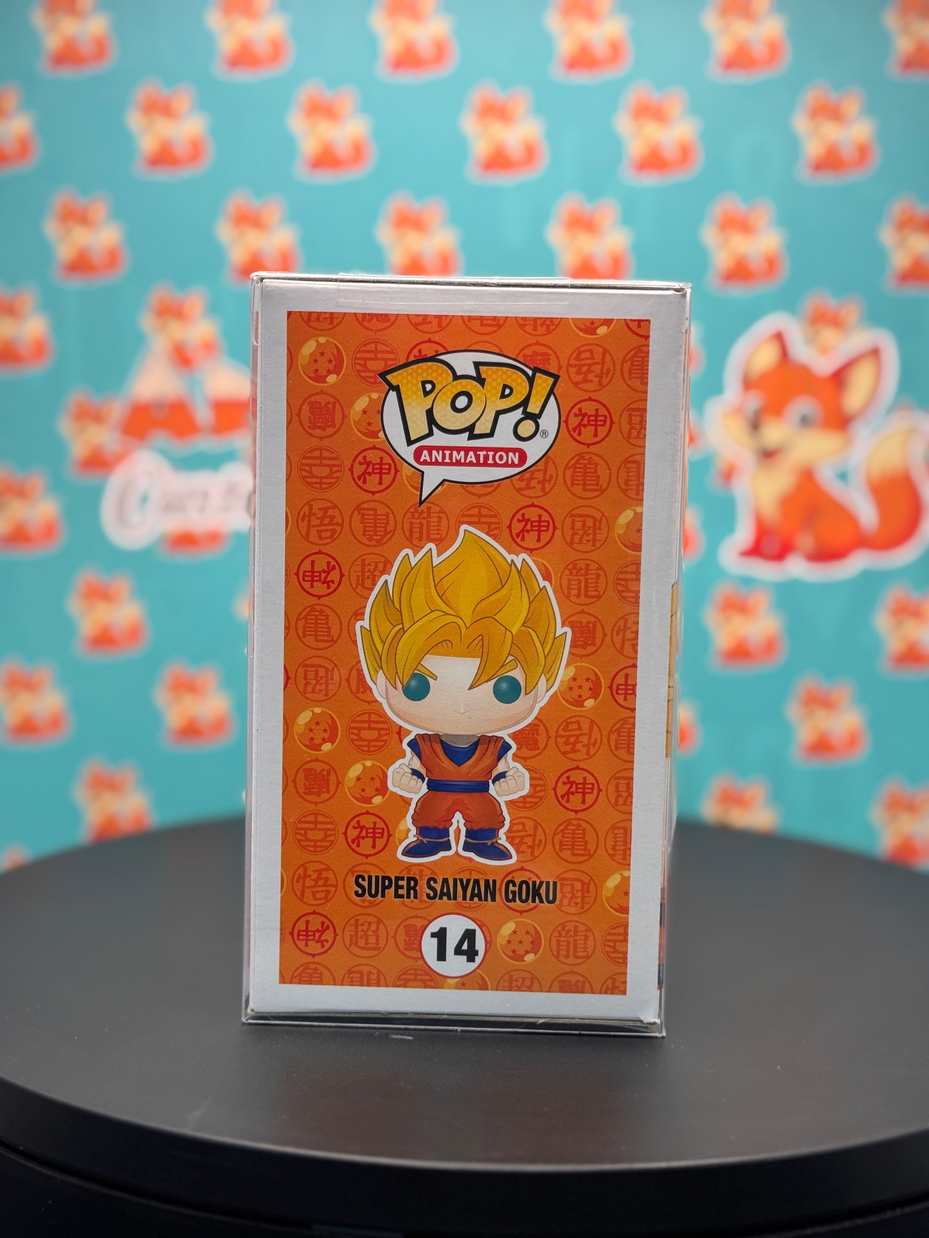Funko Pop Anime: Dragonball Z Super Saiyan Goku Action Figure - Dragon Ball - Collectable Vinyl Figure - Gift Idea - Official Merchandise - Toys for Kids & Adults - Anime Fans