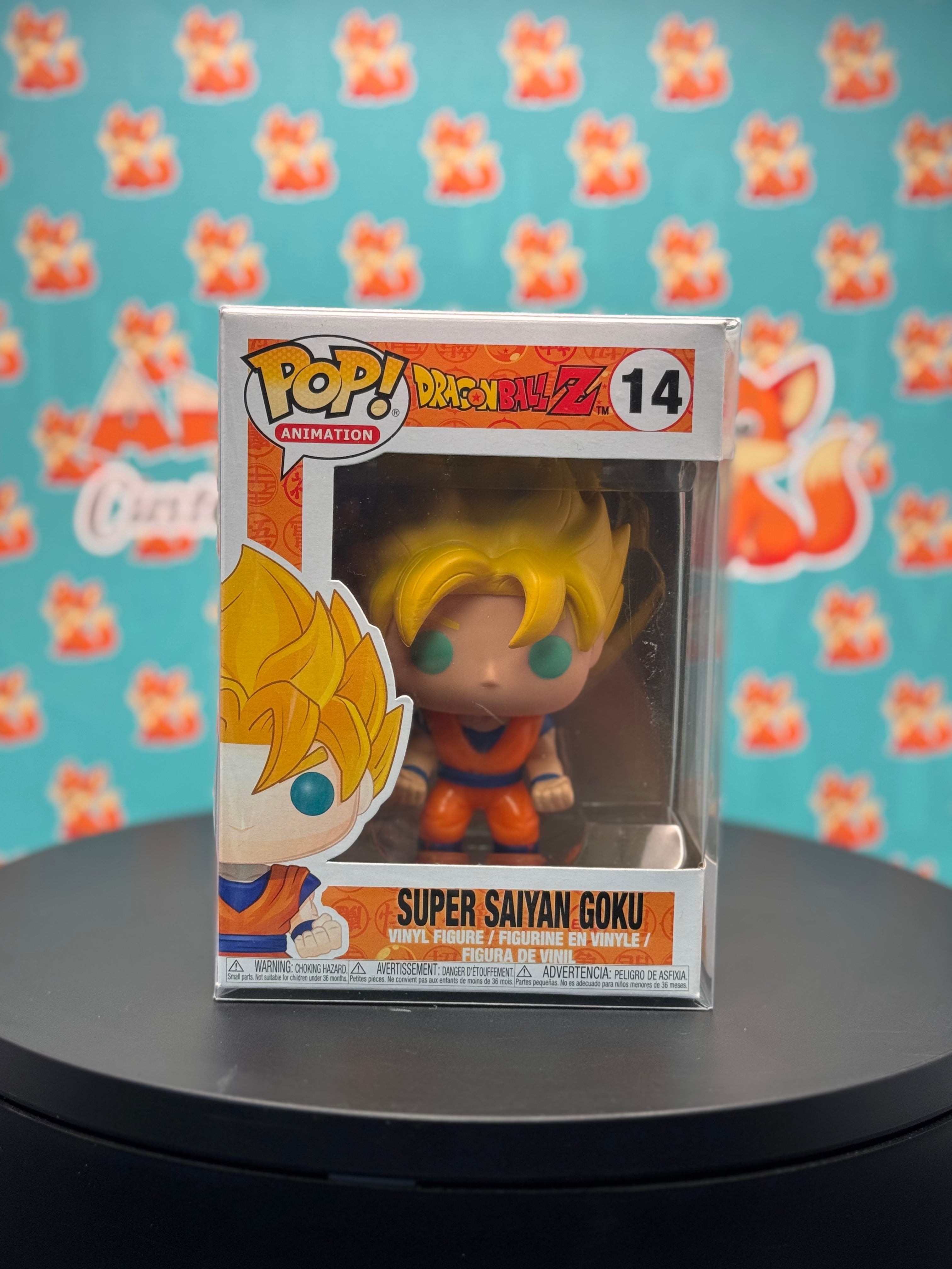 Funko Pop Anime: Dragonball Z Super Saiyan Goku Action Figure - Dragon Ball - Collectable Vinyl Figure - Gift Idea - Official Merchandise - Toys for Kids & Adults - Anime Fans