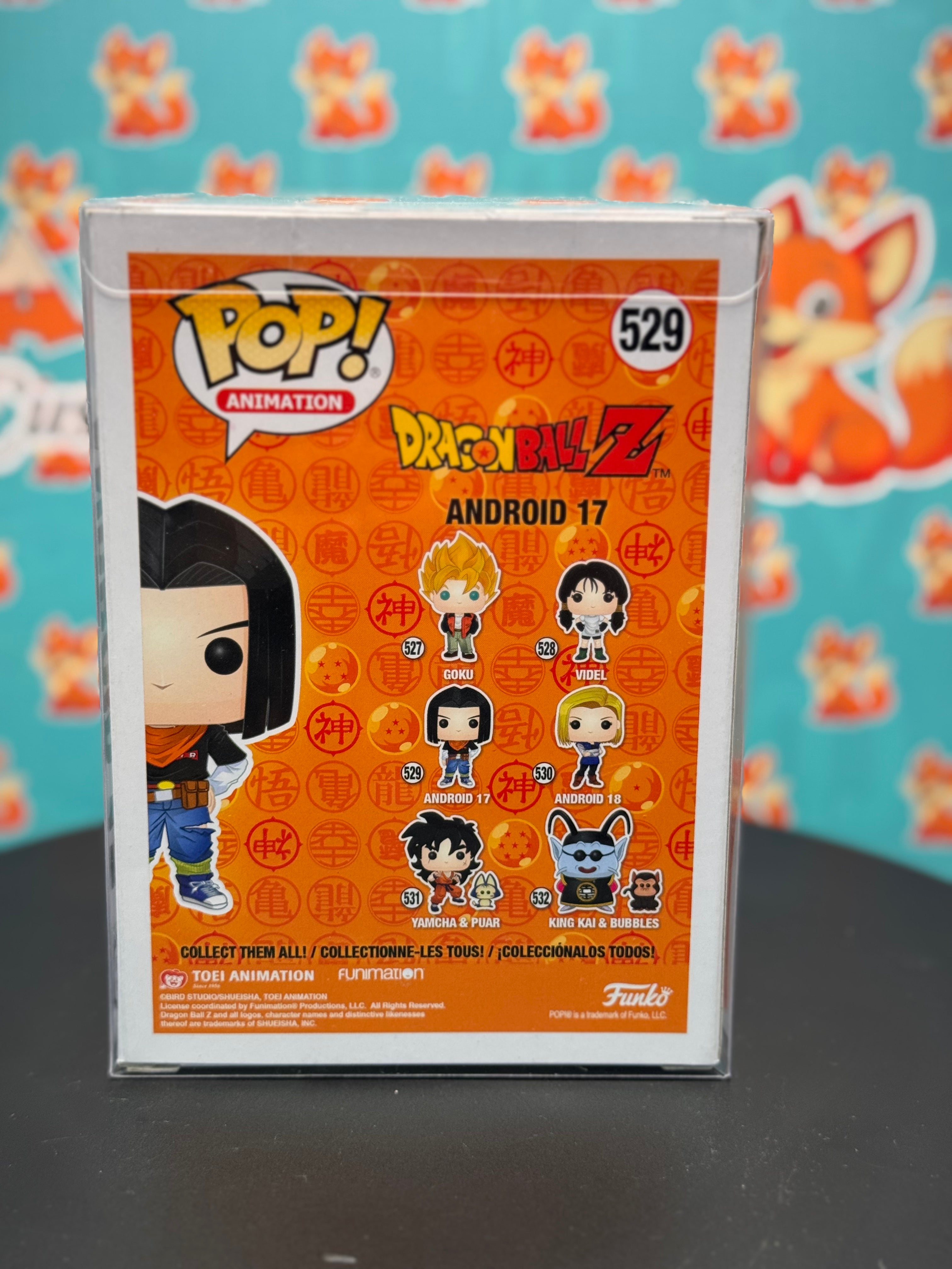 Funko Pop! Animation: Dragon Ball Z - Android 17 Toy, Multicolor