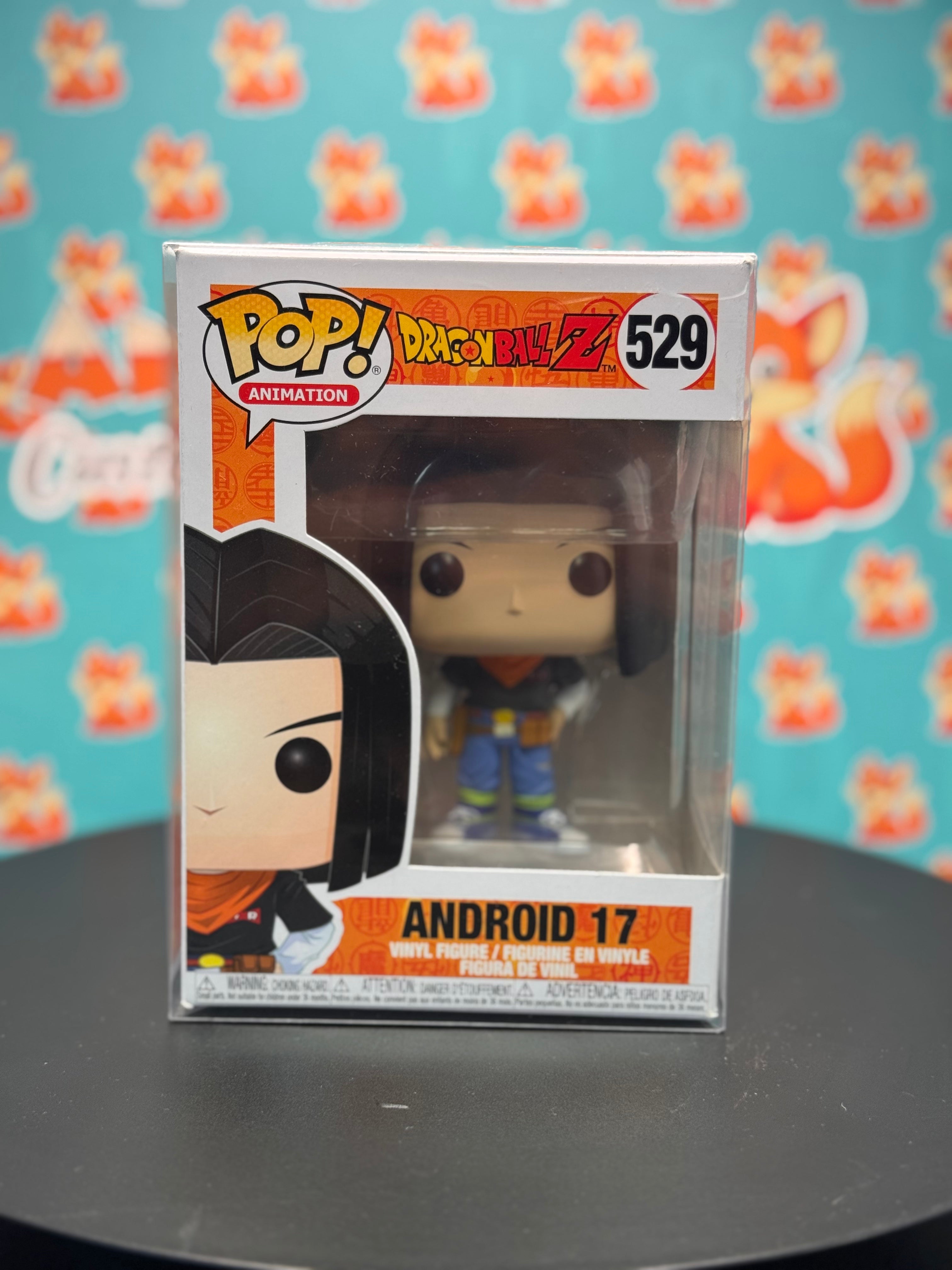 Funko Pop! Animation: Dragon Ball Z - Android 17 Toy, Multicolor