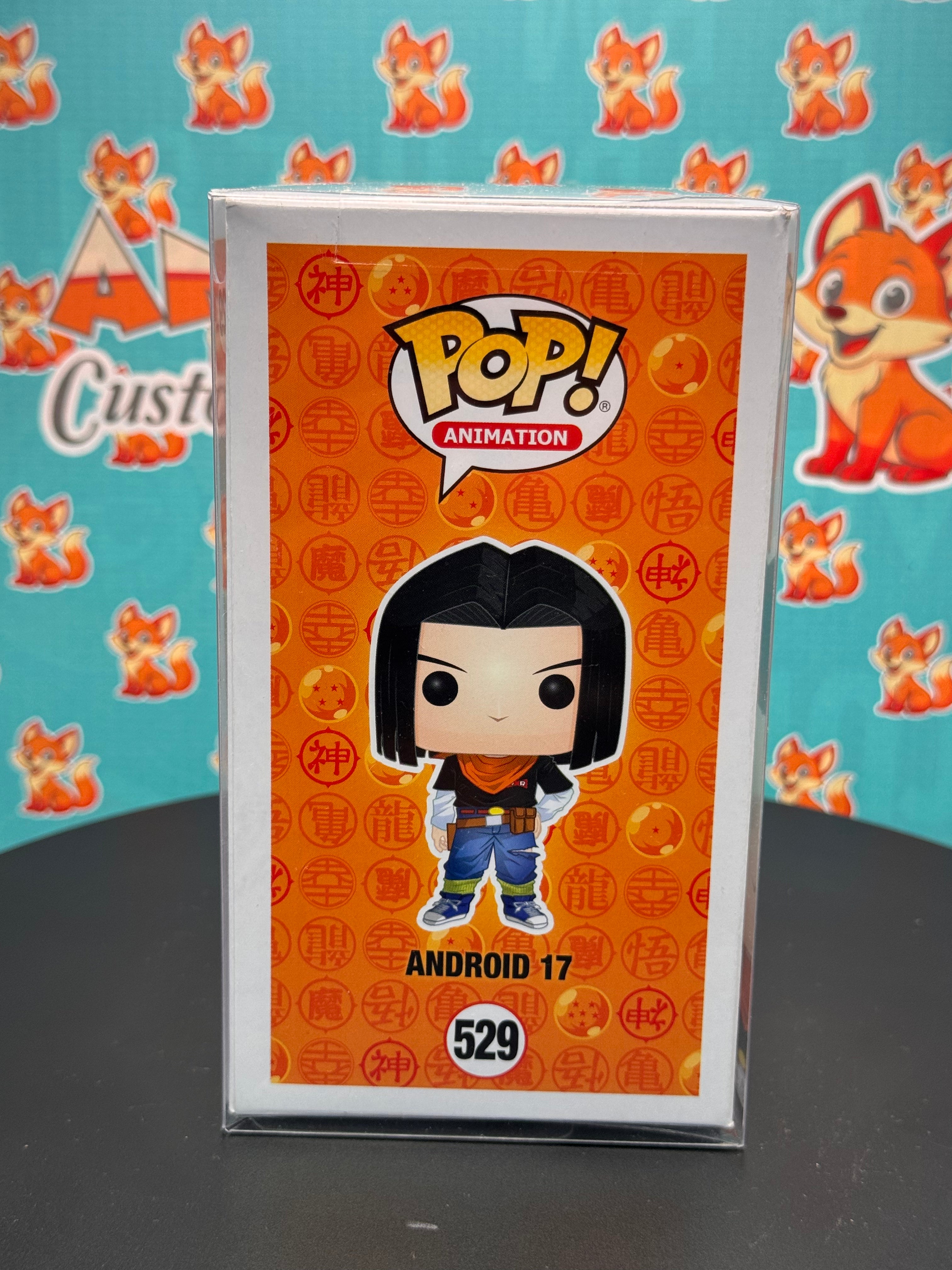 Funko Pop! Animation: Dragon Ball Z - Android 17 Toy, Multicolor